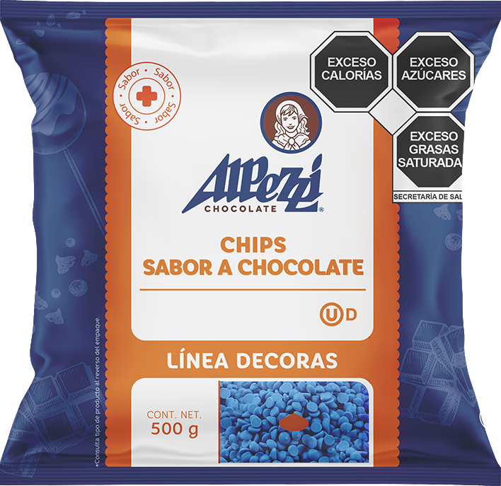CHIP AZUL ALPEZZI 500G