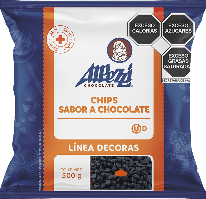 CHIP NEGRO ALPEZZI 500G