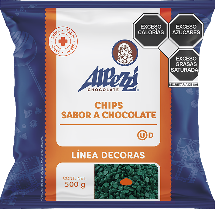 CHIP VERDE ALPEZZI 500G
