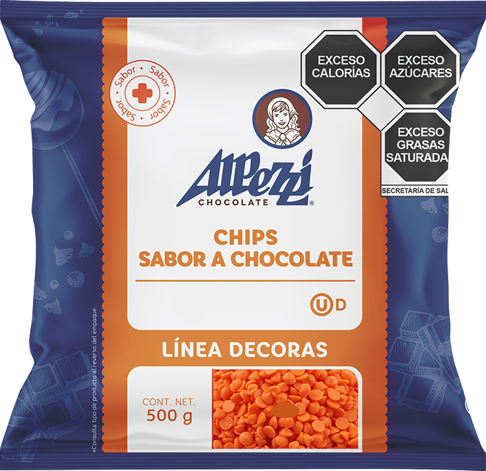 CHIP NARANJA ALPEZZI 500G