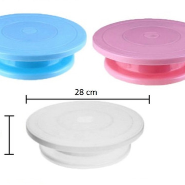BASE GIRATORIA DE PLASTICO 28CM