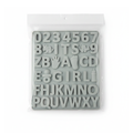 MOLDE SILICON LETRAS NUMEROS