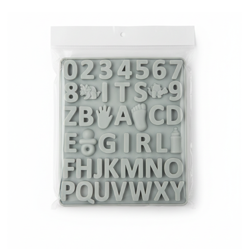 MOLDE SILICON LETRAS NUMEROS