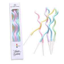 VELA ESPIRAL CANDLE SET 6PZ