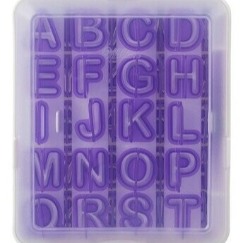 WILTON CORTADOR ALFANUMERICOS ESTUCHE C/40PZA