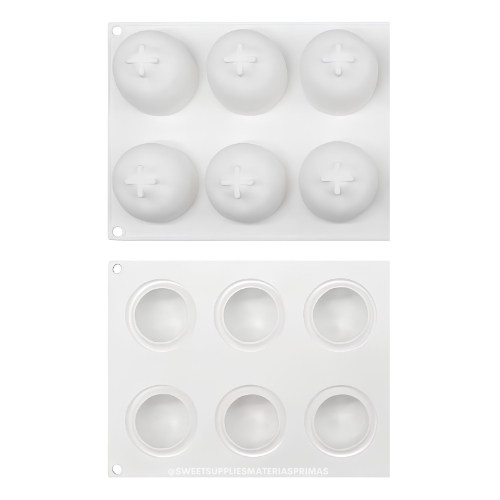 MOLDE DE SILICON NARANJA