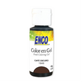 COLOR CAFE OSCURO EN GEL 40G ENCO