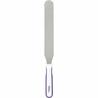 ESPATULA RECTA DENTADA WILTON