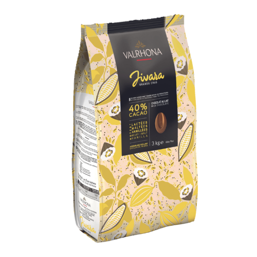 CHOCOLATE JIVARA 40% BOTON VALRHOMA 3KG