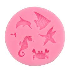 MOLDE SILICON PECES
