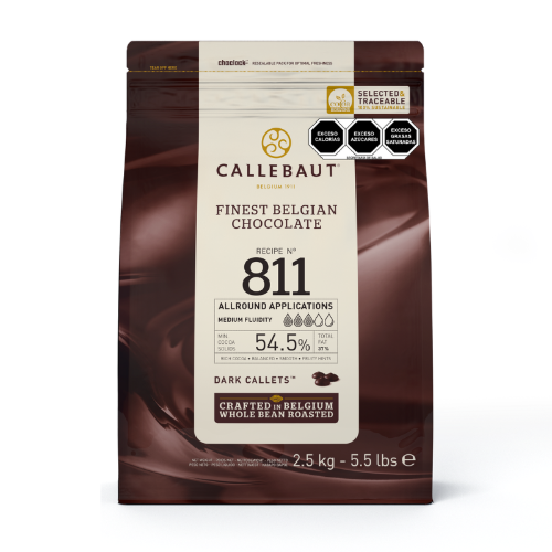 CHOCOLATE SEMI-AMARGO 54.5% CALLETS BOLSA 10 KG