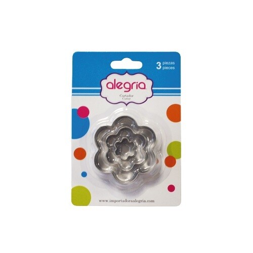 CORTADOR METAL FLOR 3PZ