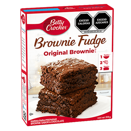 HARINA BETTY CROCKER BROWNIE 519GR