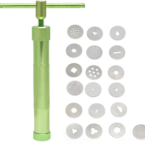 MAQUINA EXTRUSORA P. FONDANT FLEXIBLE CON 20 DISCOS