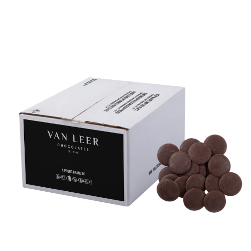 CHOCOLATE AMARGO 73% WAFER CAJA 13.61 KG VANLEER