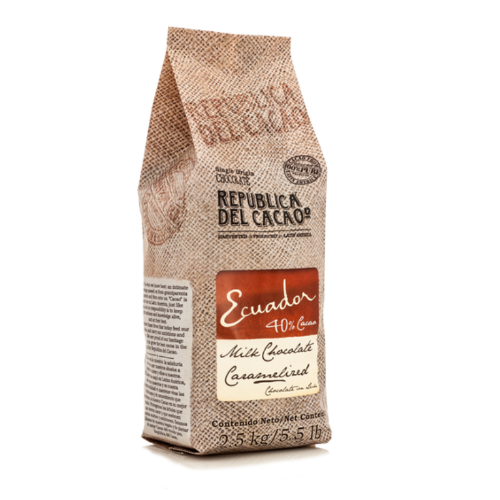CHOCOLATE CON LECHE ECUADOR 40% 2.5KG