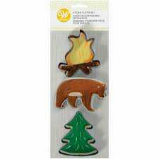 JUEGO DE CORTADOR BOSQUES Y AVENTURAS WILTON 3PZA