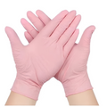 GUANTES ROSAS CAJA 100PZ