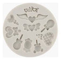 MOLDE SILICON CORAZONES Y DULCES