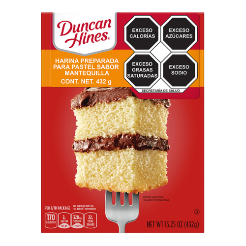 HARINA DUNCAN MANTEQUILLA 432 GR