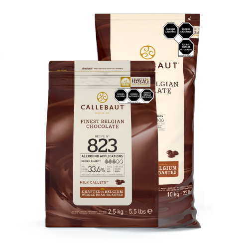 CHOCOLATE CON LECHE 33.8 % CALLETS