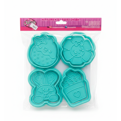 CORTADORES PASCUA SET DE 4