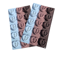 MOLDE DE SILICON 15 CORAZONES