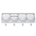MOLDE DE SILICON PALETA CORAZON 8CM