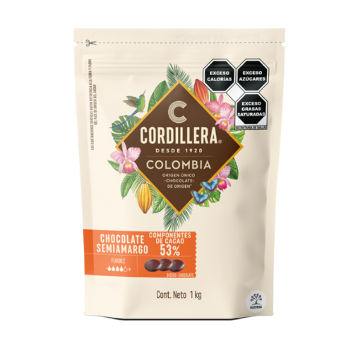 CHOCOLATE CON LECHE 32% 1KG CORDILLERA