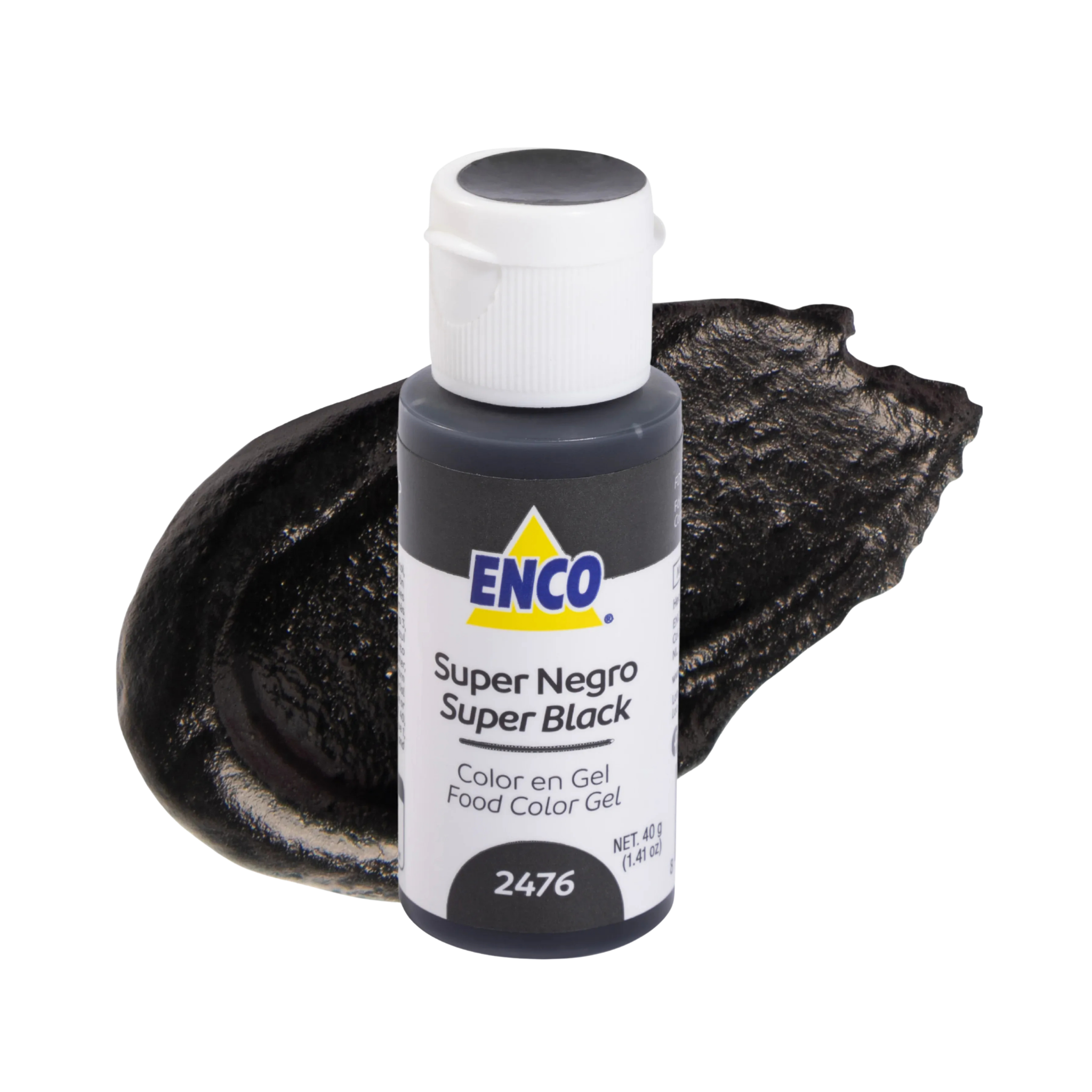 COLORANTE SUPER NEGRO EN GEL 40G ENCO