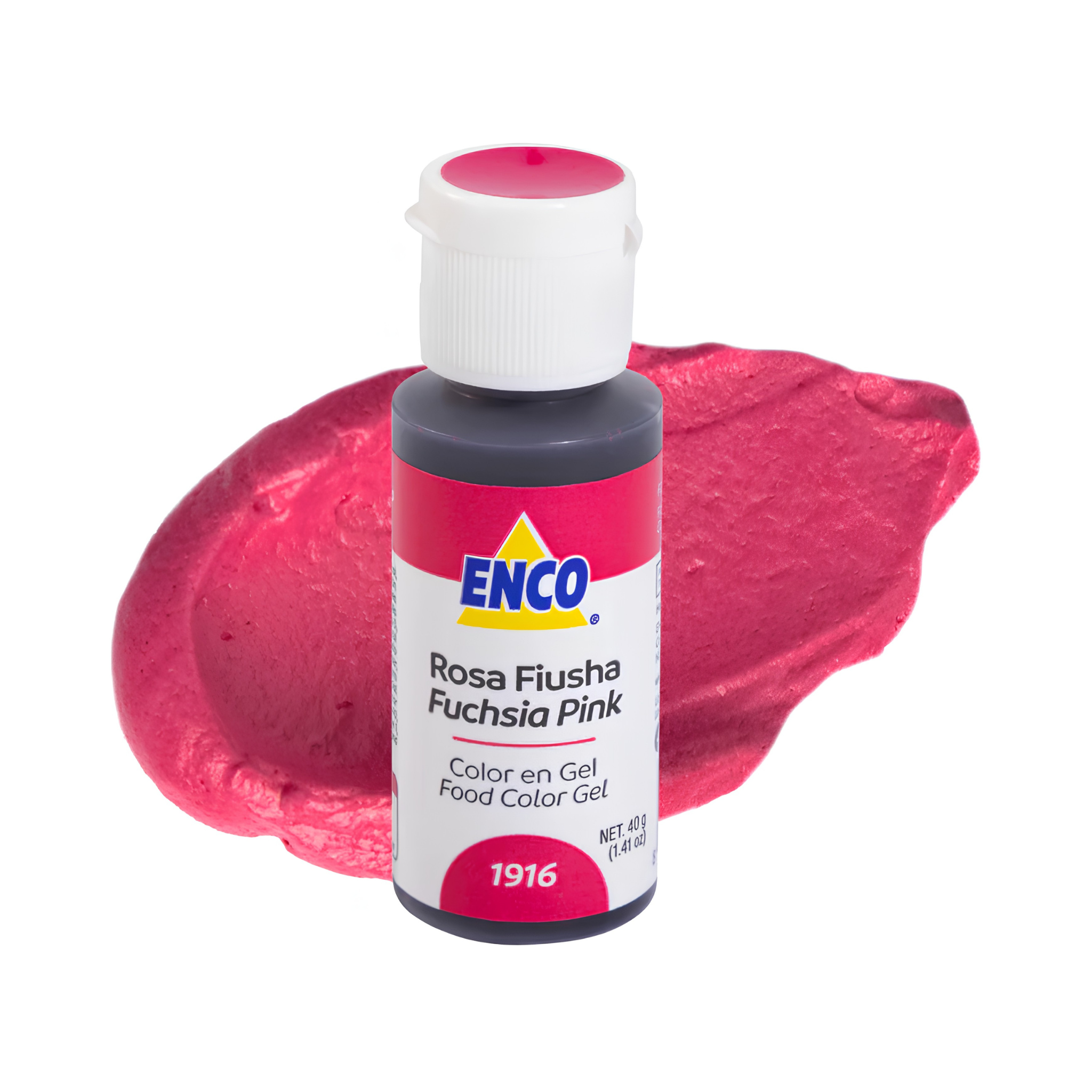 COLOR ROSA FIUSHA EN GEL 40G ENCO
