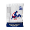 TENEDOR MEDIANO 25pz