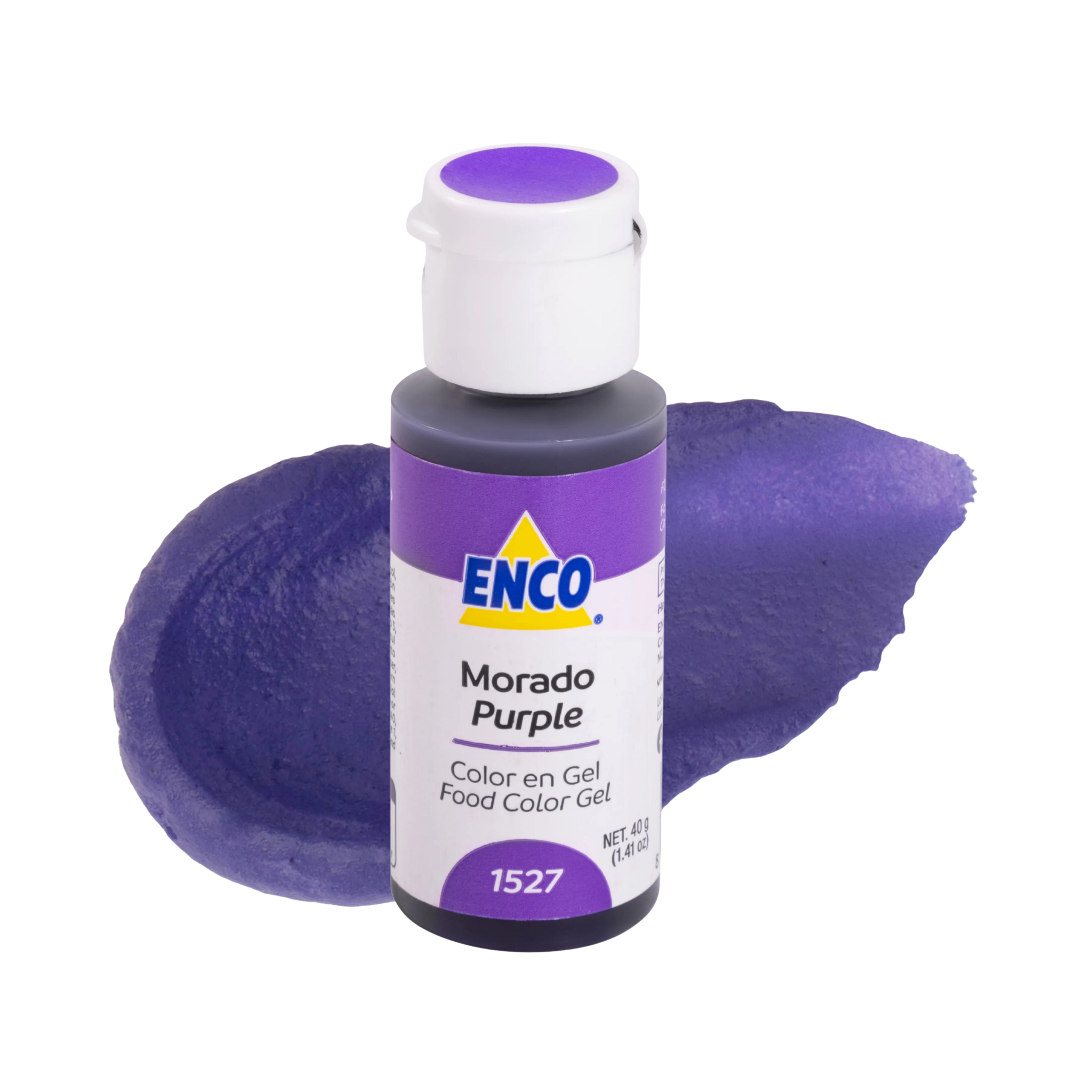 COLOR MORADO EN GEL 40G ENCO