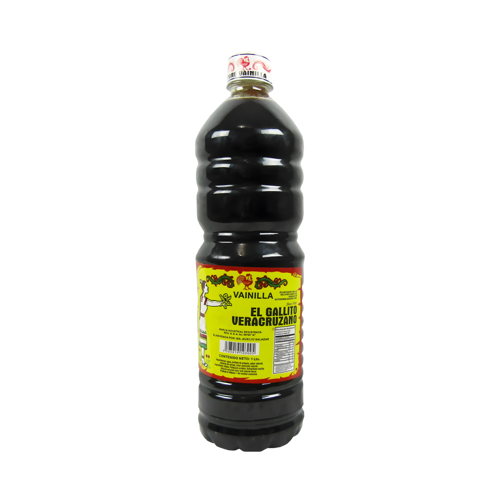 VAINILLA OBSCURA EL GALLITO VERACRUZANO 500ML