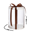 CAJA ACETATO CIRCULAR 12-2 30x26
