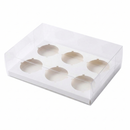 CAJA CUPCAKES ACETATO 6CAV