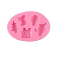 MOLDE DE SILICON NAVIDEÑO