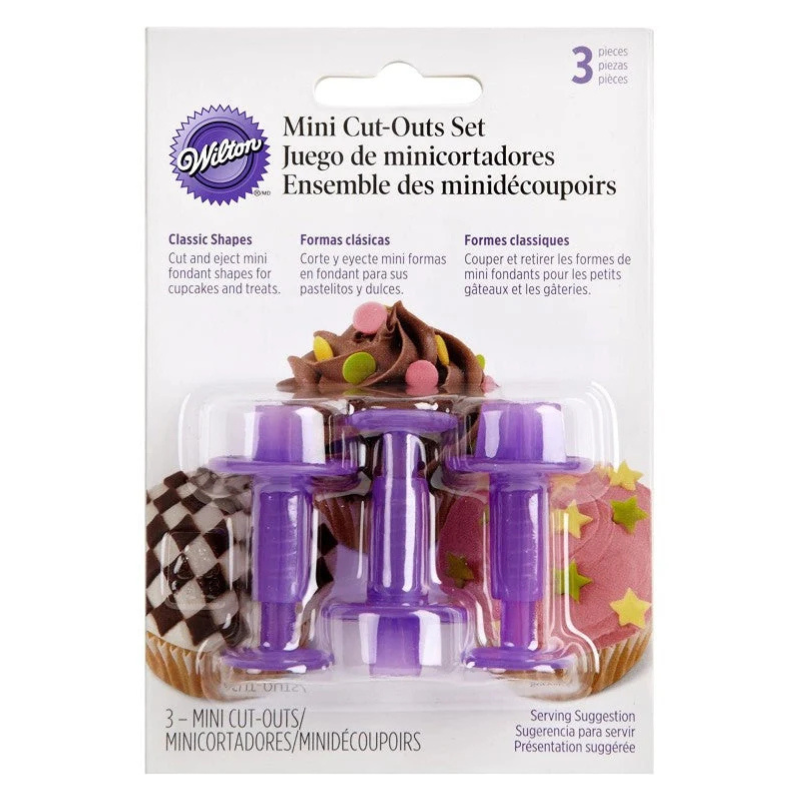 KIT EYECTOR WILTON FIGURAS GEOMETRICAS