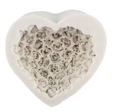 MOLDE DE SILICON CORAZON MINI