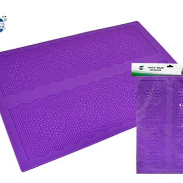 TAPETE DE SILICON ENCAJE 37*13 JABE