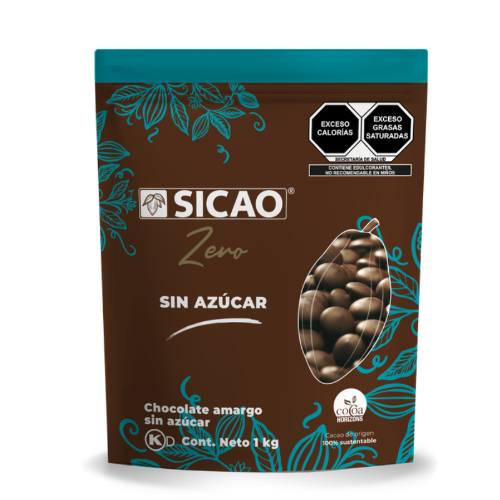 SICAO ZERO CHOCOLATE SIN AZUCAR WAFER 1KG