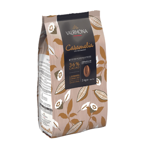 CHOCOLATE CARAMELIA 36% BOTON BOLSA 3 KG