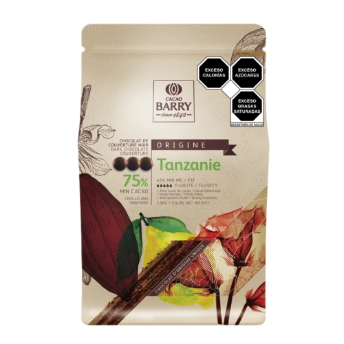 TANZANIA 75% PISTOLES  BOLSA 2.5 KG