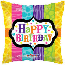 FULL COLOR BALLOON  KALEIDOSCOPE GLOBO 18" 46CM