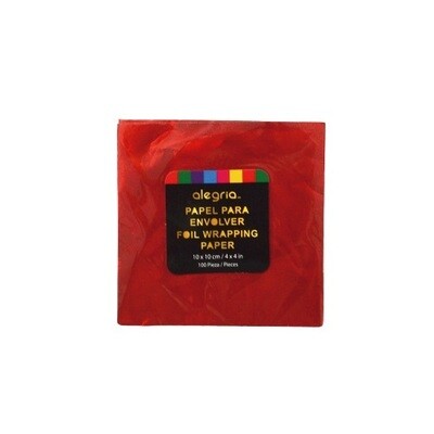 ENVOLTURA DE CARAMELO ROJO