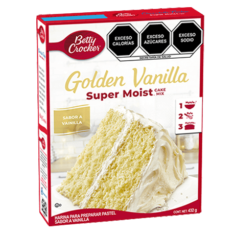 HARINA BETTY CROCKER GOLDEN VANILLA 432GR