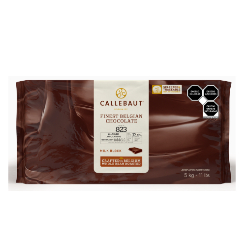 CHOCOLATE CON LECHE 33.8 %  MARQUETA 5 KG