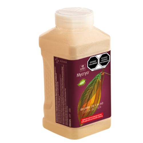 MANTECA DE CACAO MYCRYO 100%  BOTE 550 GR