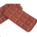 MOLDE DE SILICON MINI BARRITAS DE CHOCOLATE