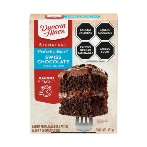 DUNCAN HINES SWISS CHOCOLATE 432G